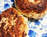 豚ミンチの米粉豆腐ハンバーグ作り方12写真