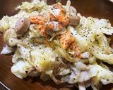 鮭と野菜の具沢山パスタ♡♡作り方1写真