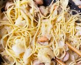 鮭と野菜の具沢山パスタ♡♡作り方3写真
