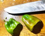揉むだけ簡単♪ 塩昆布とピーマンのサラダ作り方1写真