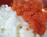 簡単おつまみ♪　はんぺんの明太マヨ焼き！作り方1写真
