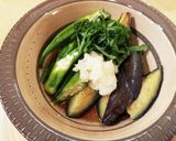茄子とオクラのめんつゆ浸し作り方6写真