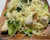 鶏肉とブロッコリーのペペロンチーノ作り方6写真