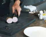 63℃ 豚ヒレステーキ ハニーマスタード作り方45写真