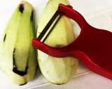 美味豚肉の梅しそ椎茸茄子巻き作り方1写真