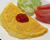 時短、簡単、ウィンナーとチーズのオムレツ作り方7写真