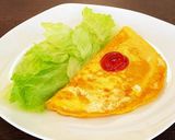 時短、簡単、ウィンナーとチーズのオムレツ作り方6写真