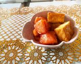 超簡単　厚揚げとトマトの味噌炒め作り方6写真