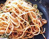 食べるオリーブオイル使い道・しらすパスタ作り方8写真