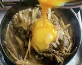 牛肉とごぼうの柳川風煮作り方8写真