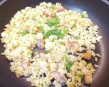 超簡単!パラパラ黄金鮭チャーハン!!作り方7写真