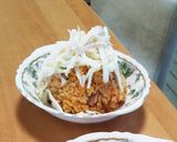 富士山に初冠雪チャーハン作り方5写真