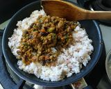 カレーチャーハン！(レーズン入り)作り方7写真