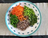 枝豆と人参のそばサラダ作り方6写真