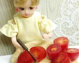リカちゃん♡トマト ふわ玉 春雨炒め煮る作り方3写真