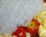 リカちゃん♡トマト ふわ玉 春雨炒め煮る作り方27写真