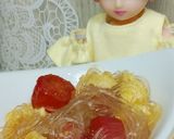 リカちゃん♡トマト ふわ玉 春雨炒め煮る作り方37写真