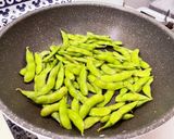 枝豆 クミン醤油炒め作り方3写真