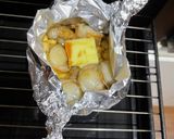 ホタテとコーンのバター醤油焼き作り方1写真
