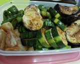 焼き浸し 粒ニンニク入り作り方9写真