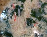 簡単！美味♪カニ玉わかめの生姜スープ♪作り方2写真