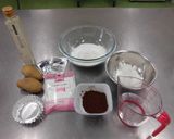 園児が喜ぶ♫米粉のもちもちココアケーキ作り方1写真