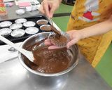 園児が喜ぶ♫米粉のもちもちココアケーキ作り方6写真