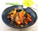 【簡単】かぼちゃとベーコンのホットサラダ作り方16写真
