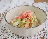 白菜　人参　カニカマ　マヨサラダ作り方4写真