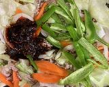 豚ミンチと野菜の胡麻味噌炒め作り方5写真
