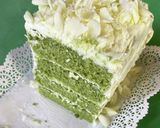 抹茶で♪ グリーンベルベットケーキ作り方23写真