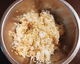 簡単☆焼き肉チャーハン作り方1写真