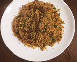 簡単☆焼き肉チャーハン作り方6写真