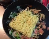 小松菜焼きそば作り方5写真