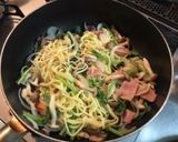 小松菜焼きそば作り方6写真