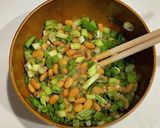 油揚げに納豆入れちゃいました作り方2写真