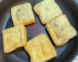 油揚げに納豆入れちゃいました作り方4写真