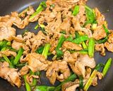 豚肉とネギの甘辛炒め作り方5写真