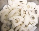 鶏ささみとナスと蓮根の和風カレー風味作り方1写真