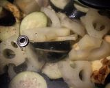 鶏ささみとナスと蓮根の和風カレー風味作り方10写真