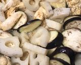 鶏ささみとナスと蓮根の和風カレー風味作り方11写真