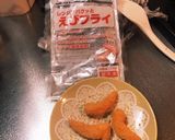 焼き鮭とえびフライのお弁当作り方1写真