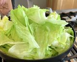 豚とレタスの旨味蒸し作り方3写真