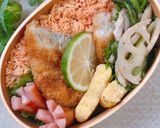 高校2年女子お弁当♥2021.09.08作り方1写真