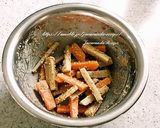ごぼうと人参のごまだれ和え作り方3写真