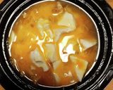 レンジでサラダチキン缶と豆腐の卵とじ作り方2写真