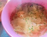 エビと野菜のコンソメスープ作り方4写真