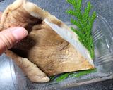 サマツ(オオモミタケ)のバター醤油炒め作り方1写真