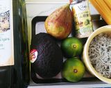 旬！いちじくとアボカドのしらすパスタ☆作り方1写真