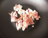 ふんわり卵のキャベツたっぷり豚平焼き作り方2写真